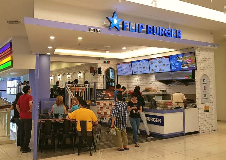 Flip Burger The One Penang Malaysia
